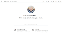 Desktop Screenshot of jimmakos.com